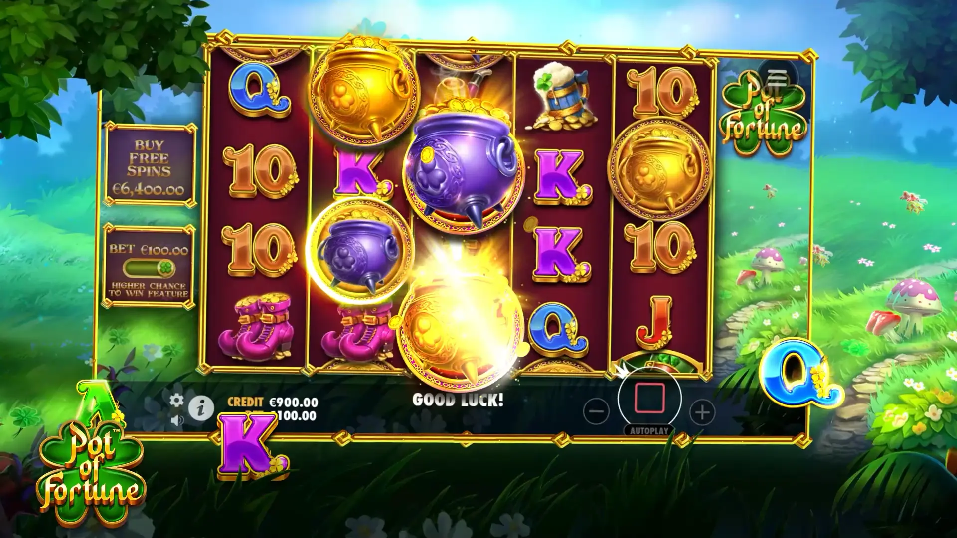 Pot of Fortune game