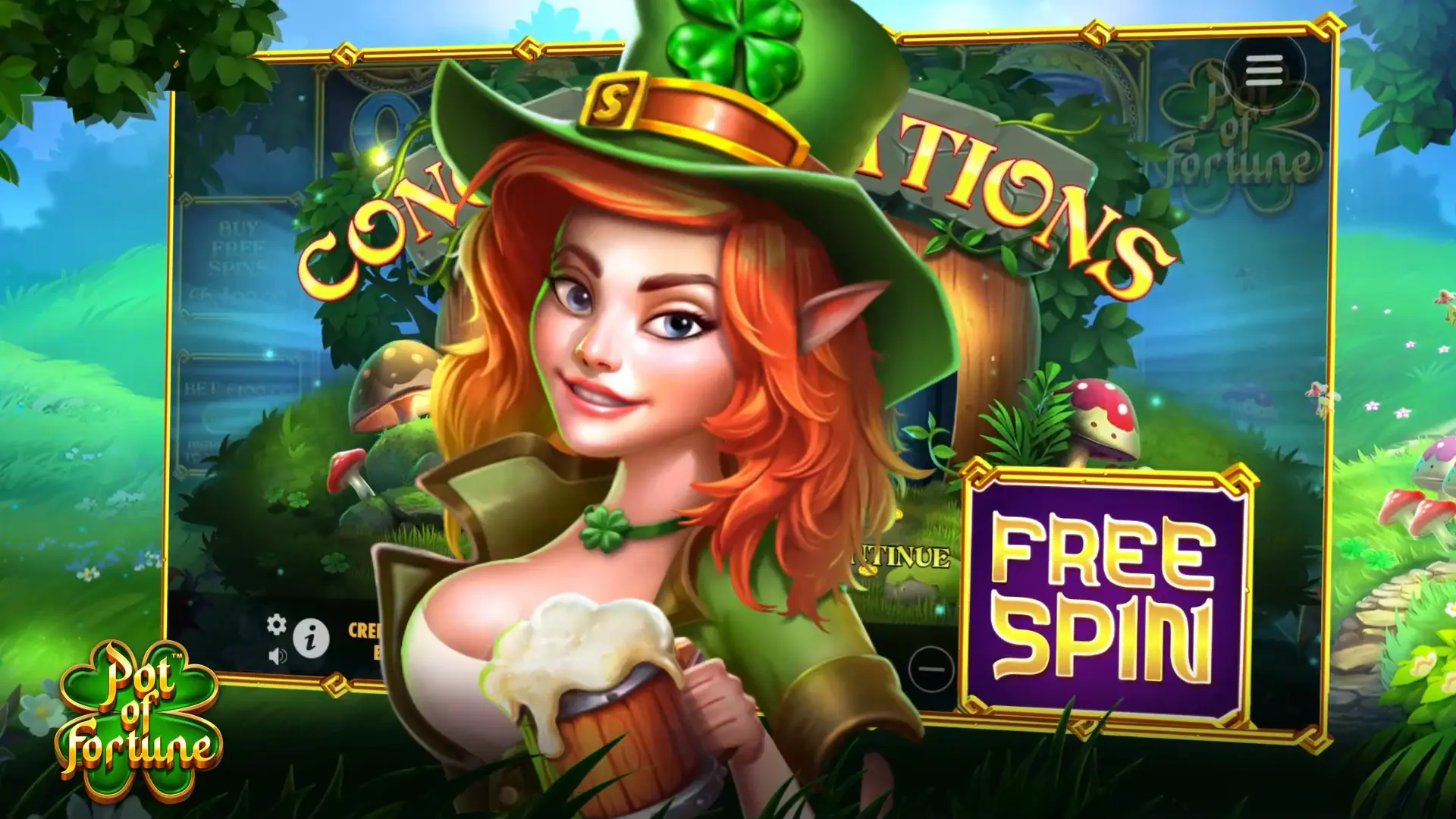 Pot of Fortune slot registration