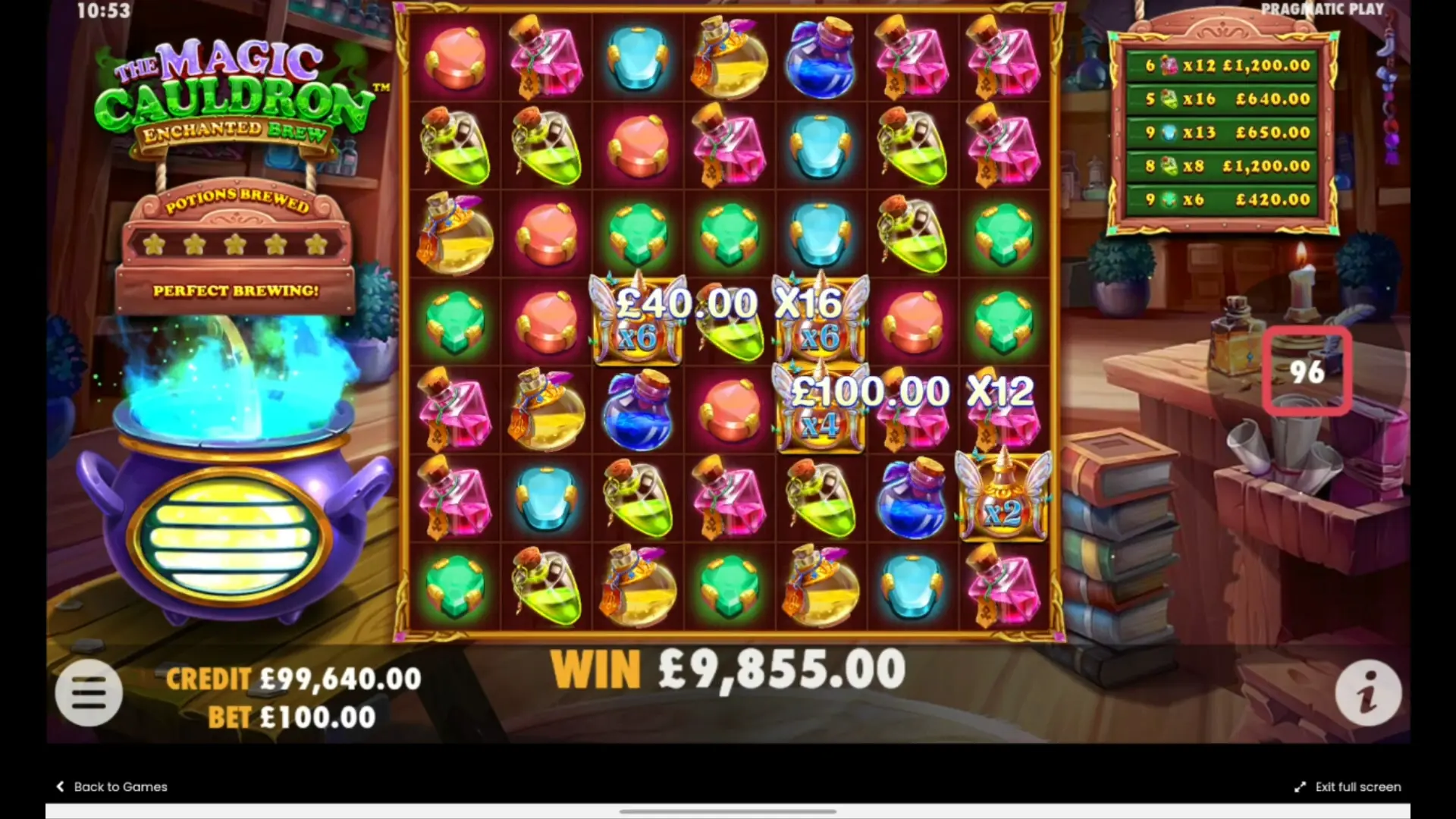 Slot The Magic Cauldron Tactics