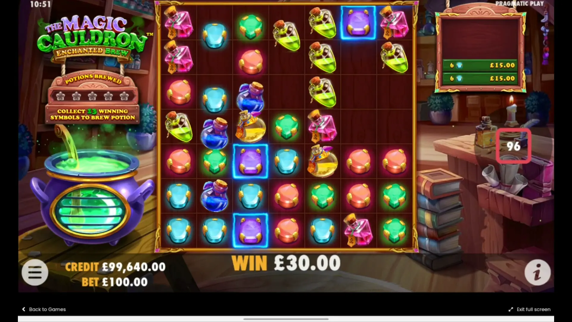 The Magic Cauldron slot for money