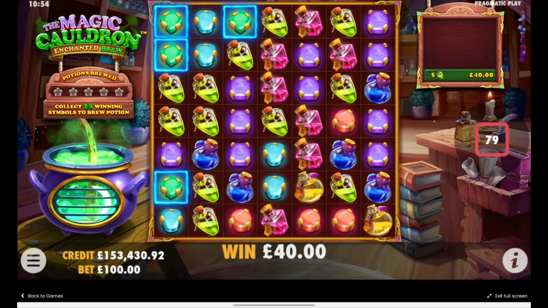 The Magic Cauldron How to win