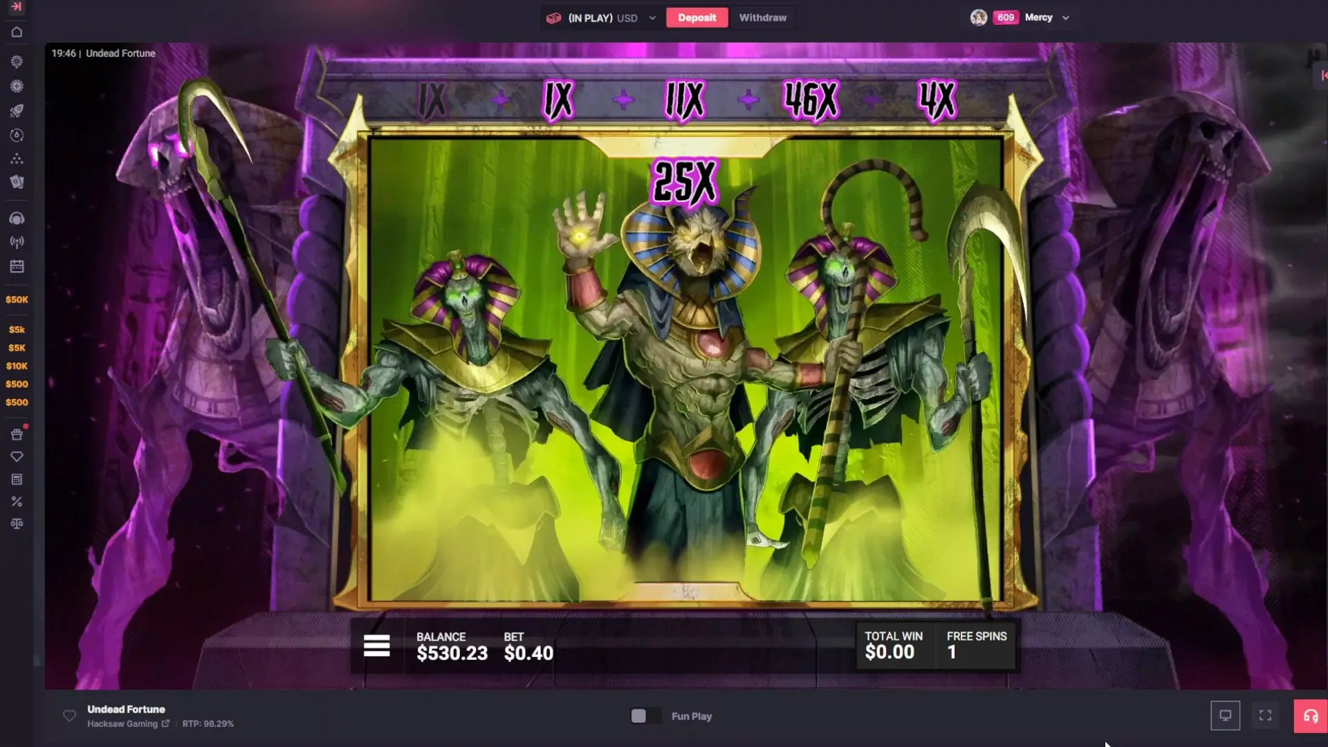Game for money Undead Fortune