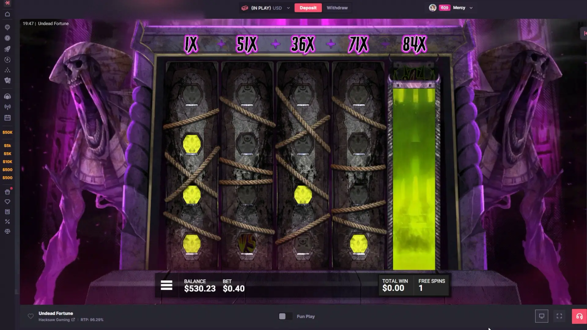 Undead Fortune play free