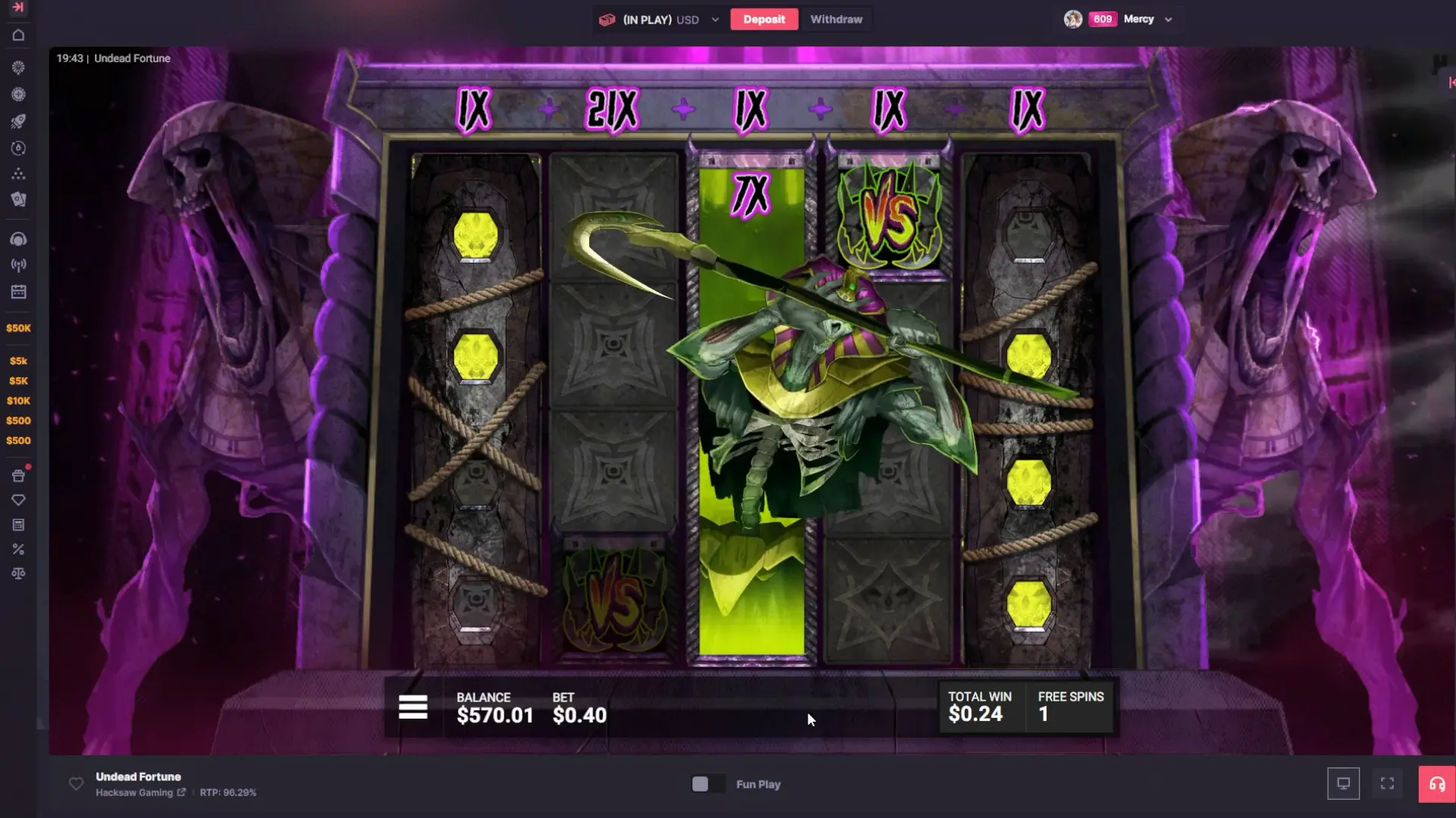 Undead Fortune game