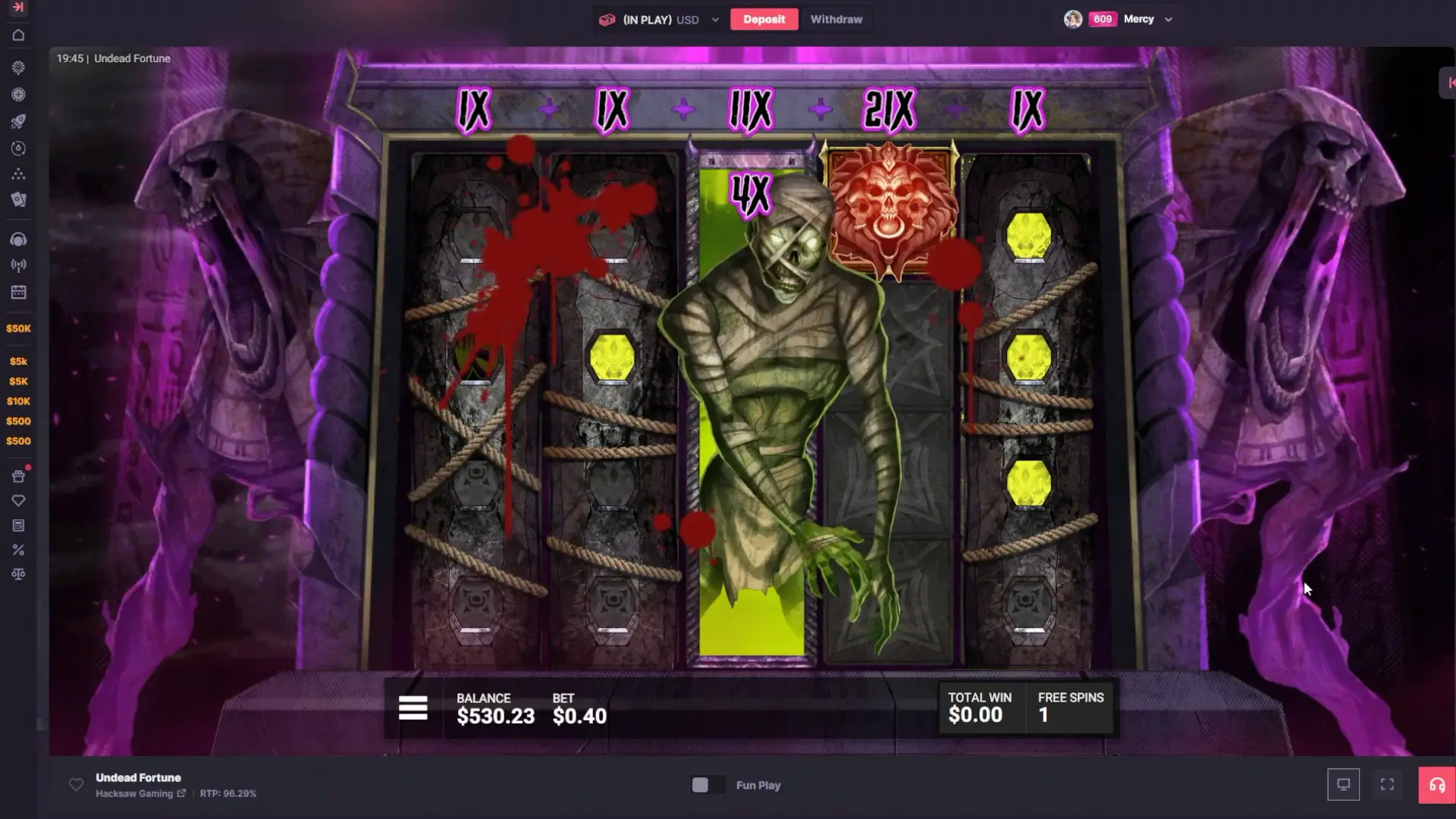 Undead Fortune game site
