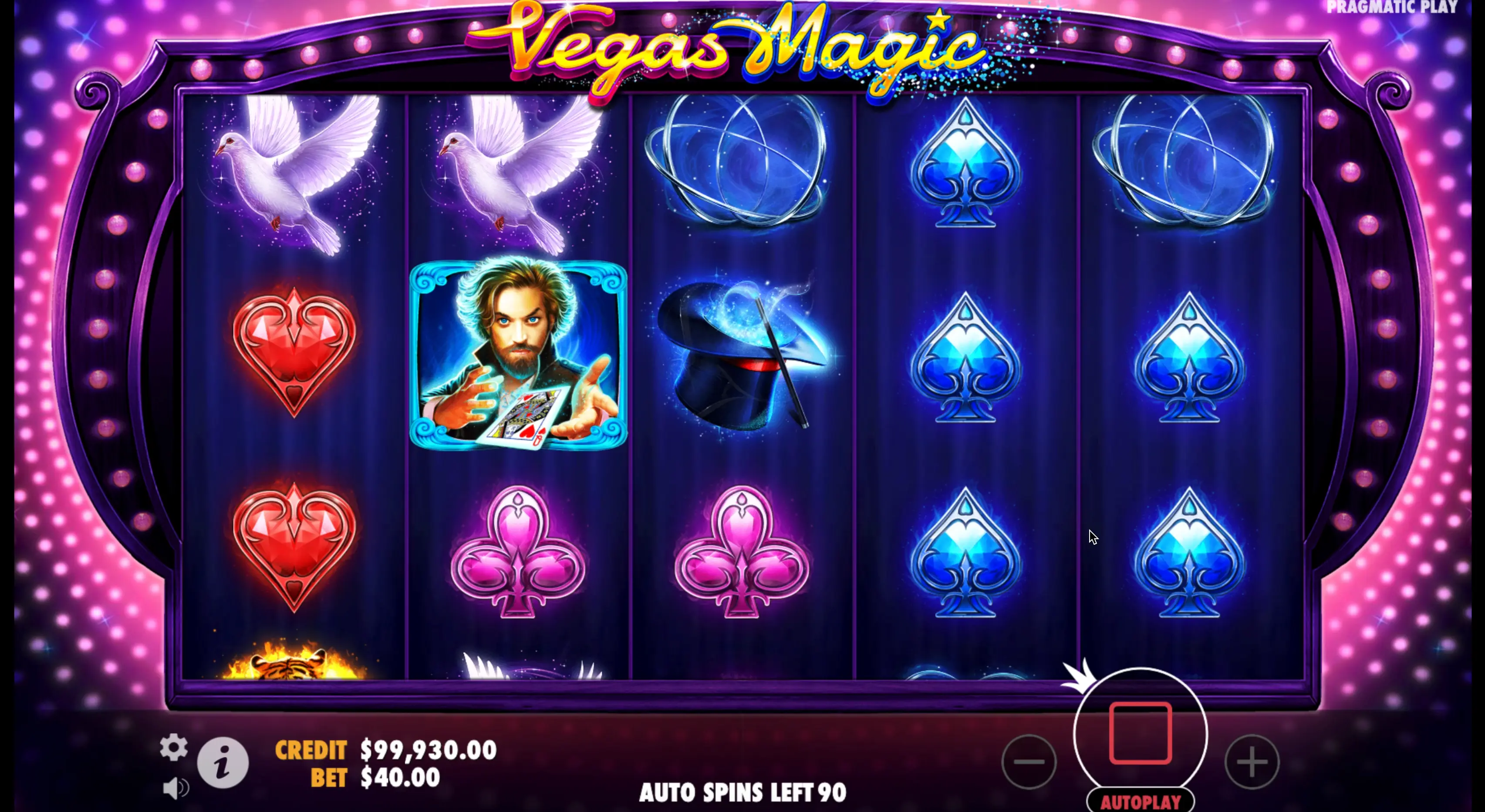 Vegas Magic earning strategy