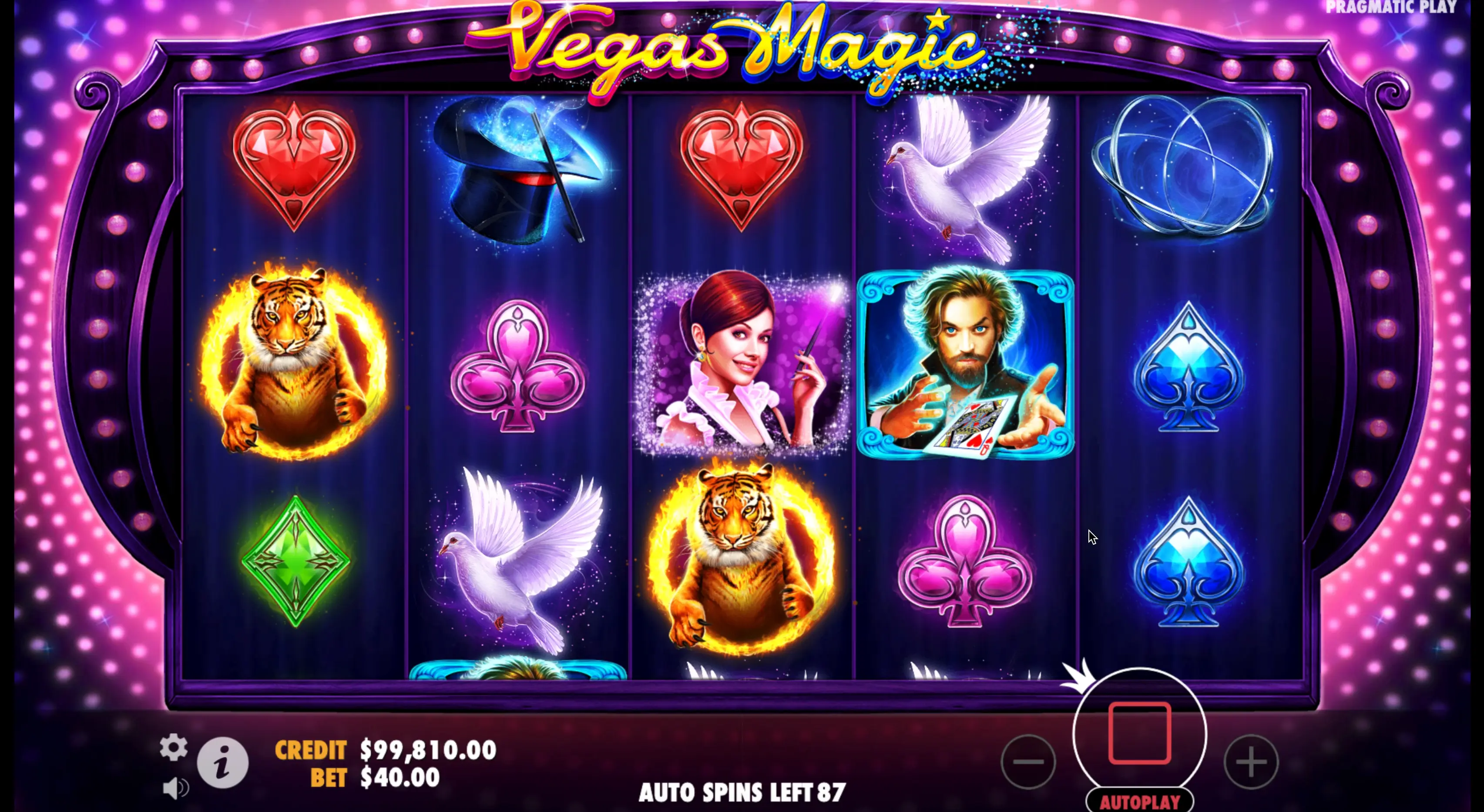 Slot Vegas Magic Tactics