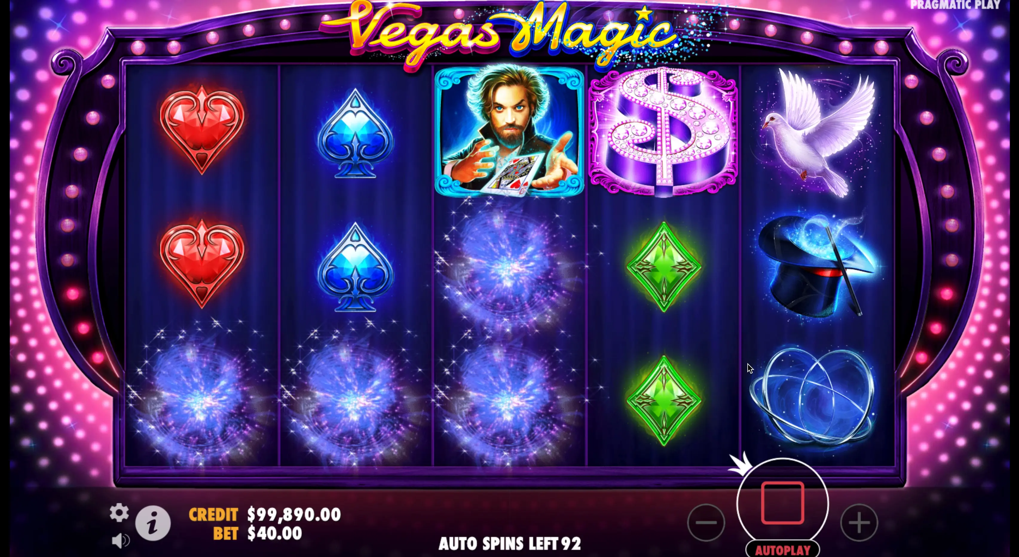 Vegas Magic slot registration