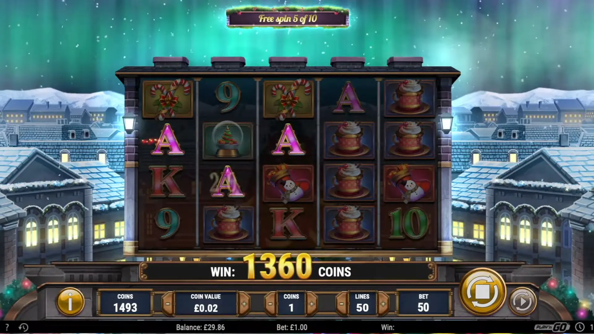 Xmas Magic slot bets