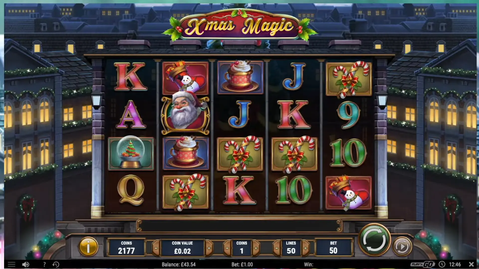 Xmas Magic slot for money